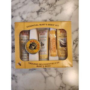Burt's Bees Essential Gift Set - Soap Bark & Chamomile, Hand Salve, Body Lotion,